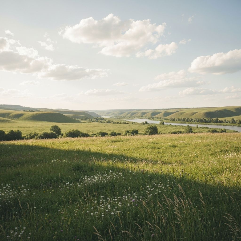 Peaceful outdoor setting